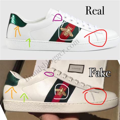 bad fake gucci ace tiger|how to tell gucci ace.